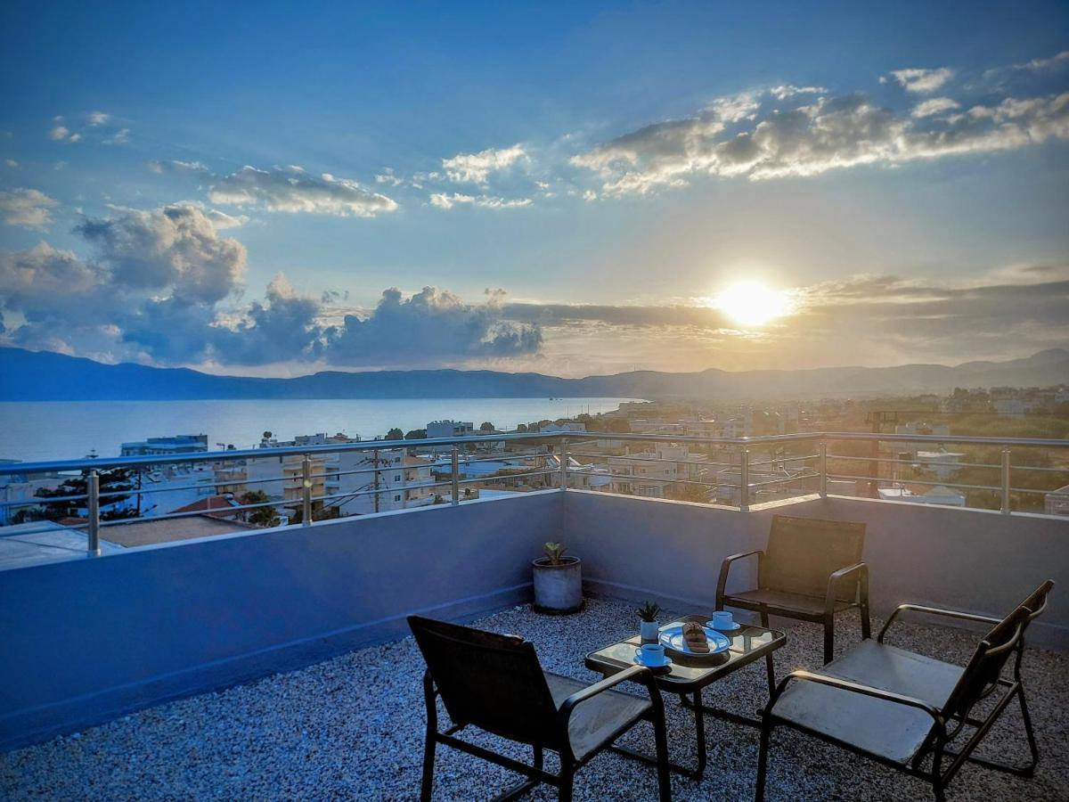 Blue Horizon Daire Kíssamos Dış mekan fotoğraf