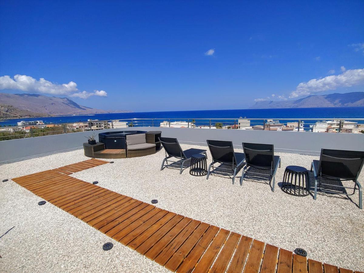 Blue Horizon Daire Kíssamos Dış mekan fotoğraf